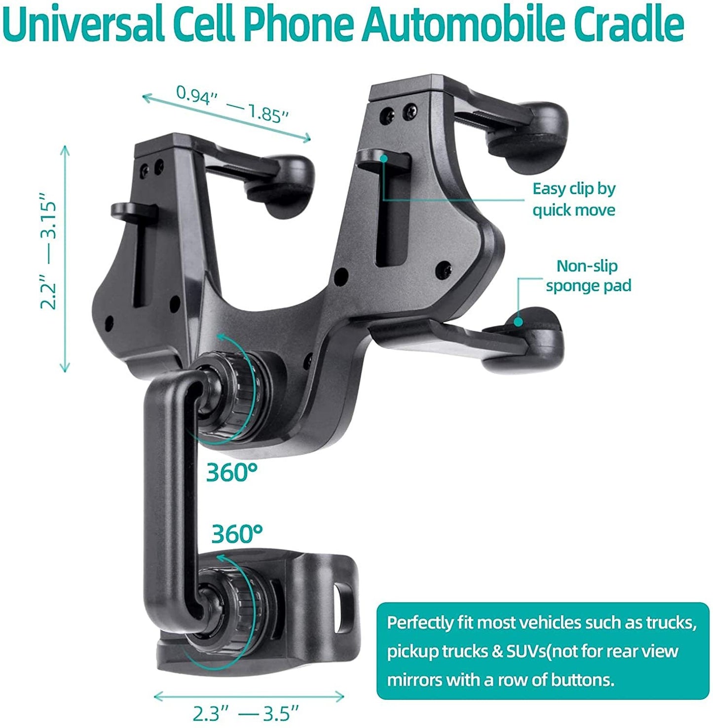multifunctional car mobile phone holder
