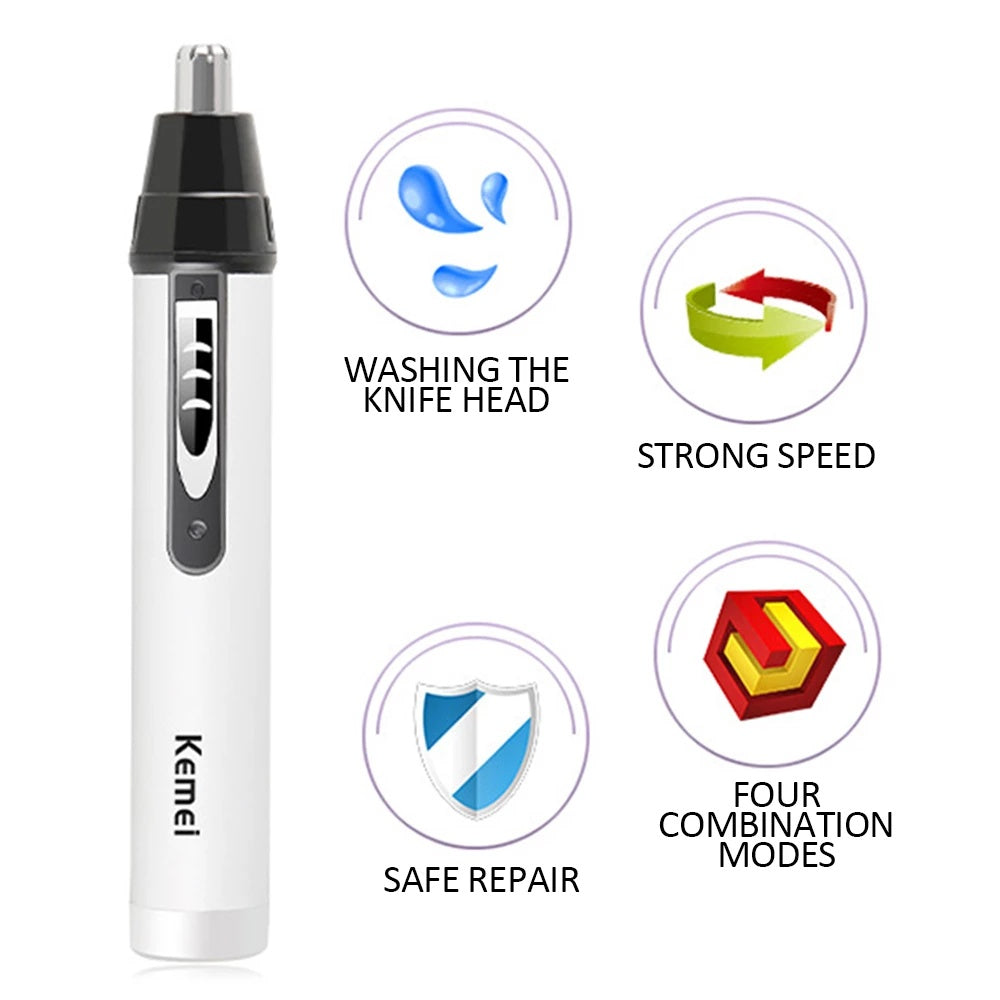 4 in1 electric nose ear trimmer