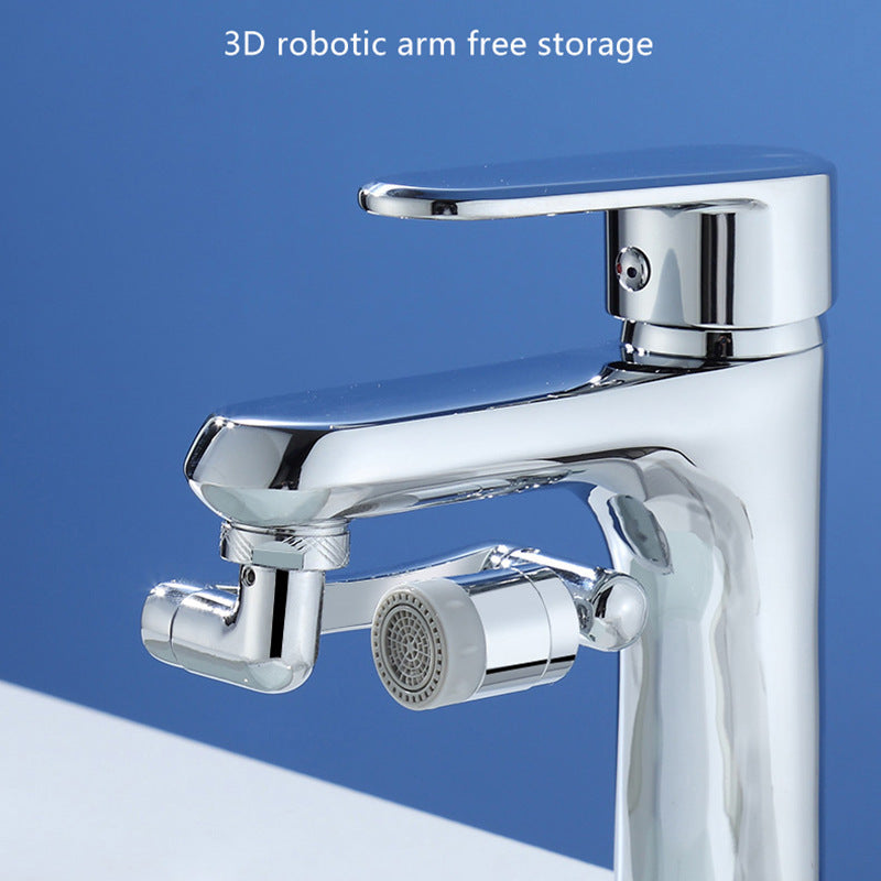 rotating water bubbler extension noise splash-proof
