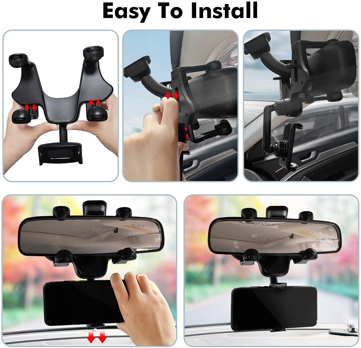 multifunctional car mobile phone holder