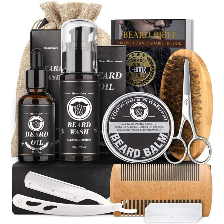 men's beard grooming kit